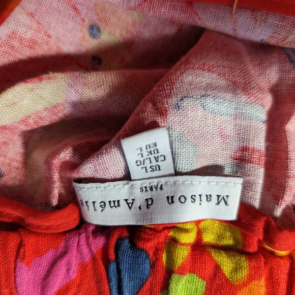 Vibrant Floral Midi Skirt - Picture 2 of 5